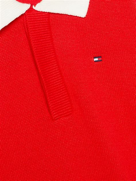 tommy hilfiger rugby jumper|red tommy hilfiger jumper.